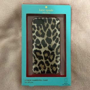 Kate Spade iPhone 5 Case Leopard Print
